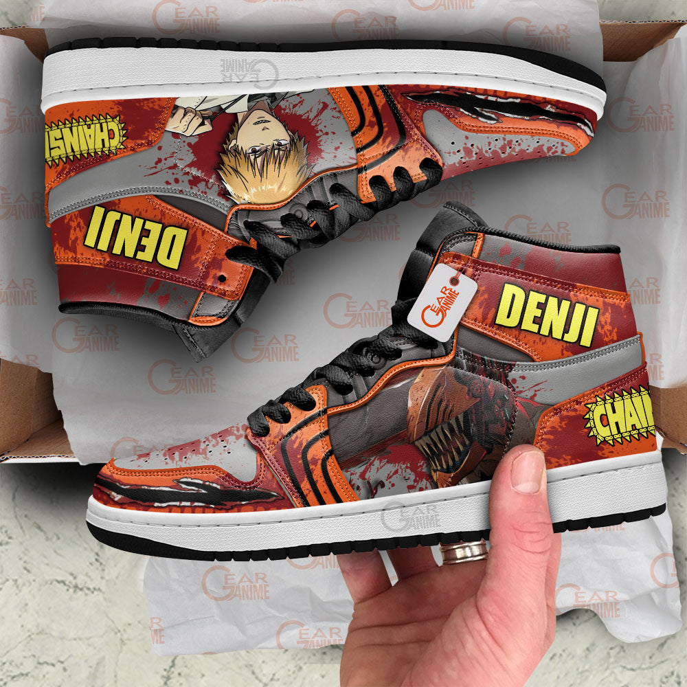 Chainsaw Man Denj Custom Anime Shoes MN17032 Gear Anime