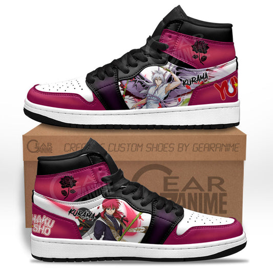 Youko Kurama Sneakers Yu Yu Hakusho Custom Anime Shoes for OtakuGear Anime