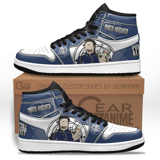 Maes Hughes Sneakers Custom Fullmetal Alchemist Anime ShoesGear Anime