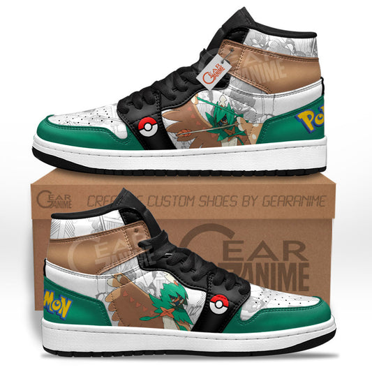 Pokemon Decidueye Custom Manga Anime Shoes MV0123 Gear Anime
