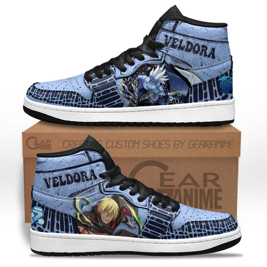Veldora Tempest Sneakers Reincarnated as a Slime Custom Anime ShoesGear Anime