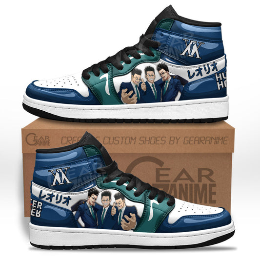 Leorio Sneakers Custom Hunter X Hunter Anime Shoes For OtakuGear Anime