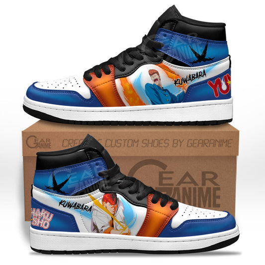 Kazuma Kuwabara Sneakers Yu Yu Hakusho Custom Anime Shoes for OtakuGear Anime