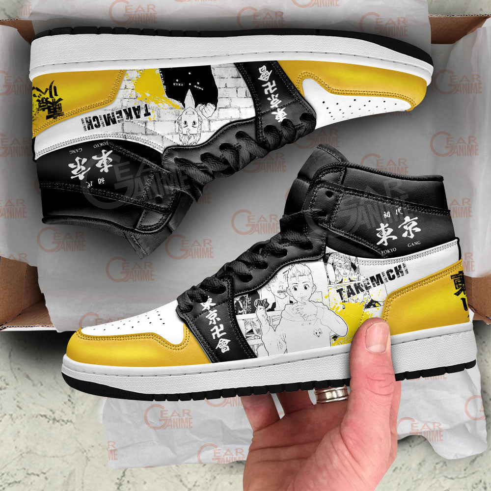 Takemichi Hanagaki Sneakers Tokyo Revengers Custom Manga Anime ShoesGear Anime