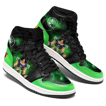 Broly Sneakers Custom Dragon Ball Anime Shoes Mix GalaxyGear Anime