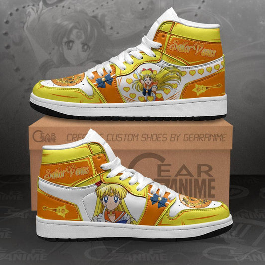 Sailor Venus Sneakers Sailor Moon Anime Shoes MN11 - 1 - GearAnime