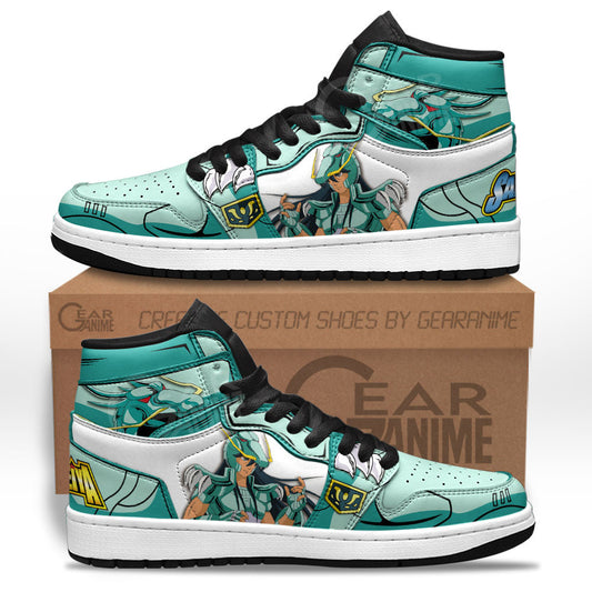 Dragon Shiryu Sneakers Saint Seiya Custom Anime Shoes for OtakuGear Anime