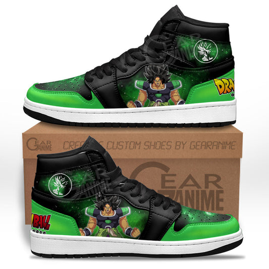 Broly Sneakers Custom Dragon Ball Anime Shoes Mix GalaxyGear Anime