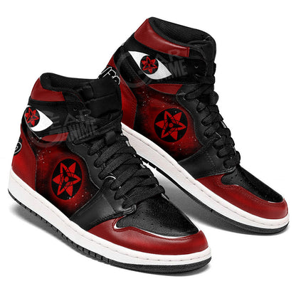 Sasuke Eternal Mangekyo Sharingan Sneakers Custom NRT Anime Dojutsu ShoesGear Anime