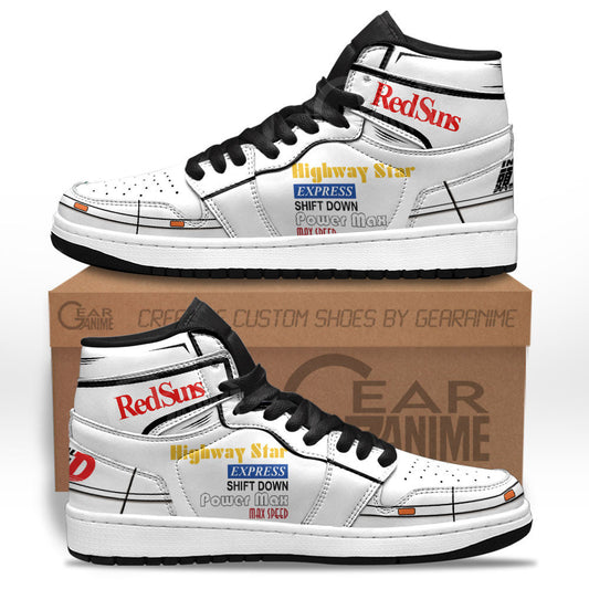 Ryosuke Takahashi Sneakers Initial D Custom Anime Shoes for OtakuGear Anime
