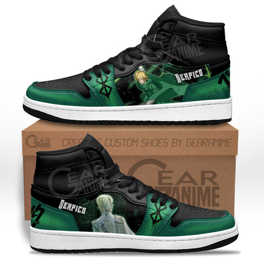 Serpico Sneakers Berserk Custom Anime Shoes For OtakuGear Anime
