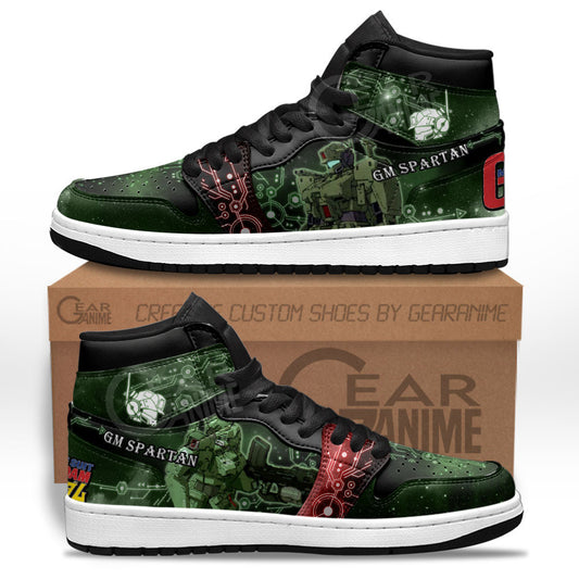 Mobile Suit Gundam GM Spartan Anime Shoes Gear Anime