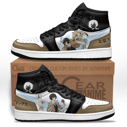 Osamu Dazai Sneakers Custom Bungo Stray Dogs Anime ShoesGear Anime
