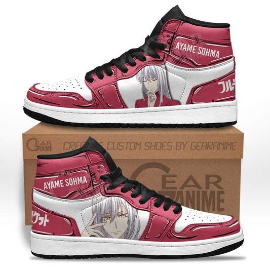 Ayame Sohma Sneakers Fruits Basket Custom Anime Shoes For OtakuGear Anime