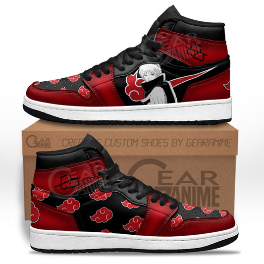 Sasori Sneakers Akatsuki Custom Anime Shoes For Otaku Gear Anime