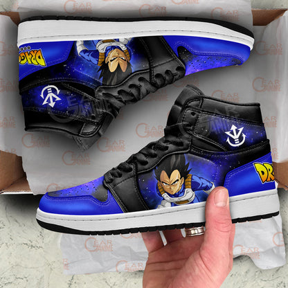 Vegeta J1 Sneakers - Custom Anime Design