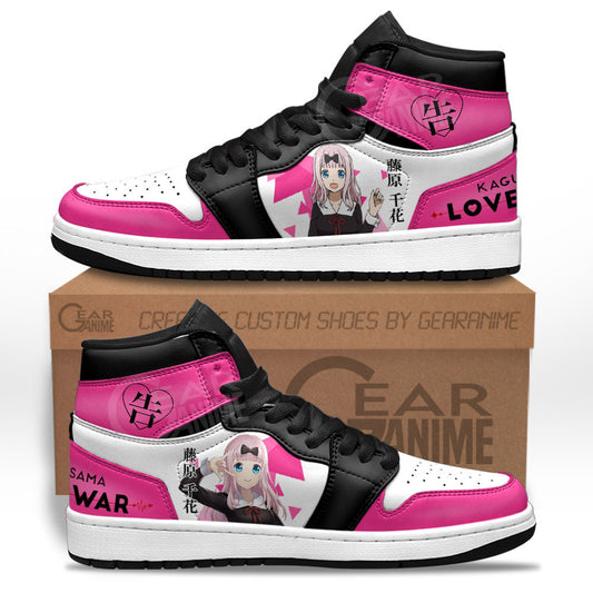 Chika Fujiwaraa Sneakers Kaguya-sama Love is War Custom Anime ShoesGear Anime