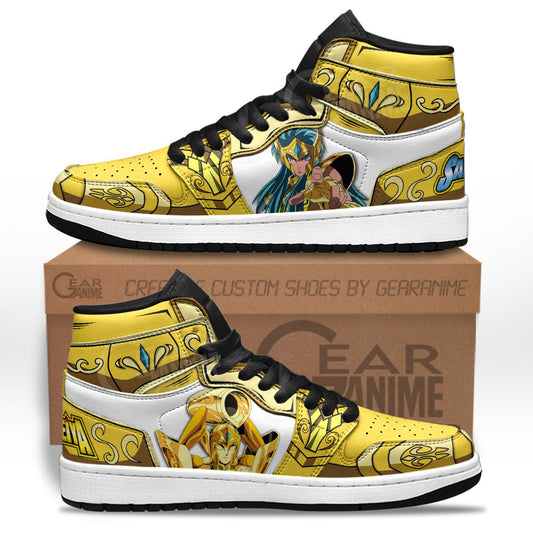 Aquarius Camus Sneakers Saint Seiya Custom Anime Shoes for OtakuGear Anime