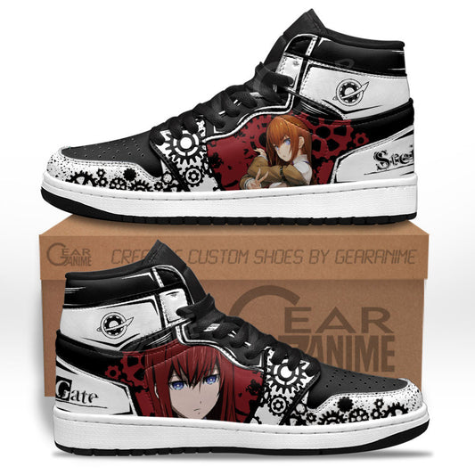Makise Kurisu Sneakers Custom Steins Gate Anime ShoesGear Anime