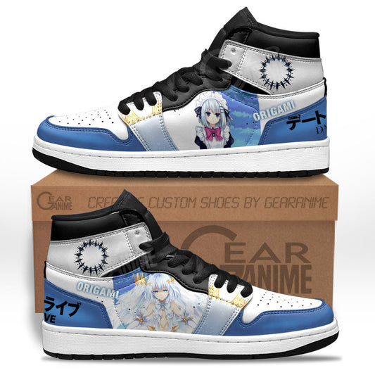 Origami Tobiichi Sneakers Date A Live Custom Anime Shoes for OtakuGear Anime