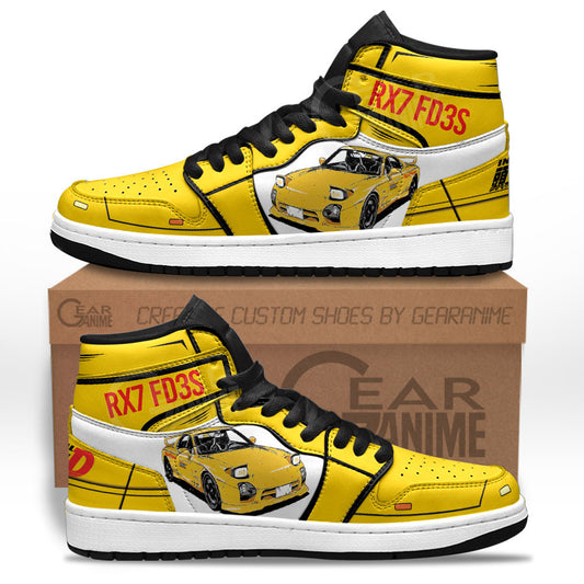 Keisuke Takahashi Sneakers Initial D Custom Anime Shoes for OtakuGear Anime