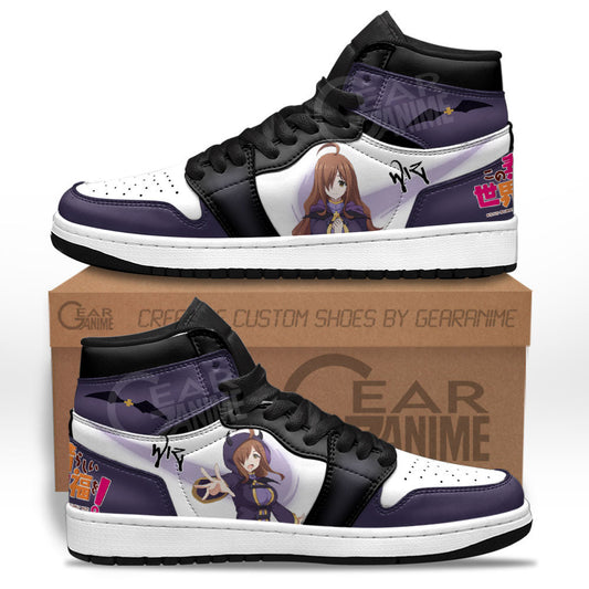Wiz Sneakers KonoSuba Custom Anime Shoes for OtakuGear Anime