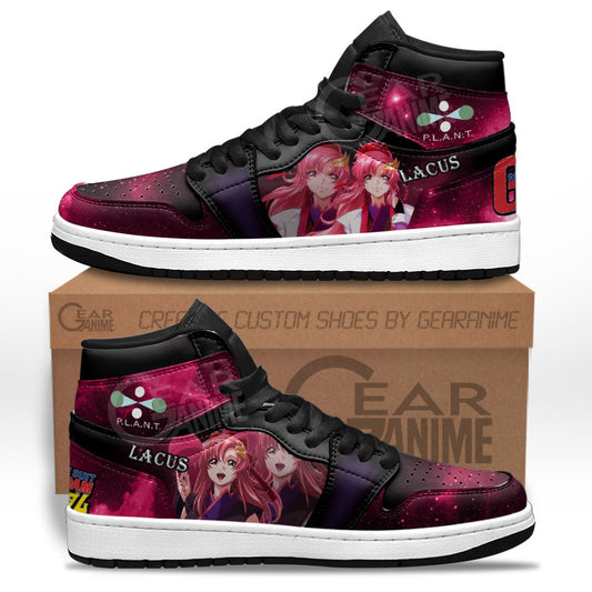 Mobile Suit Gundam Lacus Clyne Shoes Custom For Anime Fans Gear Anime