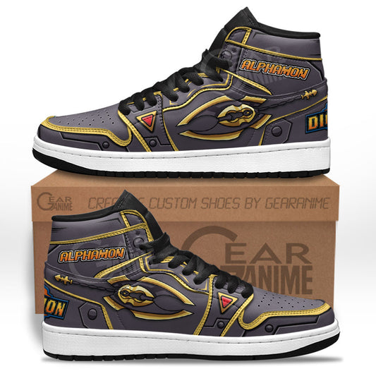 Alphamon Sneakers Custom Anime Shoes For OtakuGear Anime