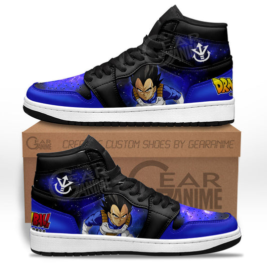 Vegeta Sneakers Custom Dragon Ball Anime Shoes Mix GalaxyGear Anime