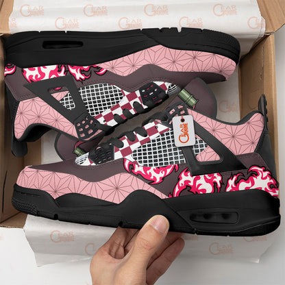 Nezuko Kamado J4 Sneakers Custom Anime Shoes MN2903 - Gear Anime