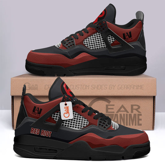 Eijiro Kirishima J4 Sneakers MHA Anime Personalized Shoes MN2903 - Gear Anime