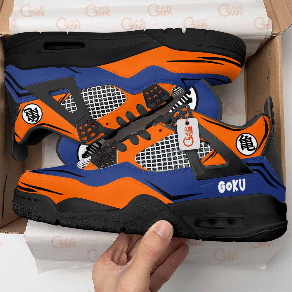 Goku Turtle Hermit Sneakers Anime Personalized Shoes MV1104 - Gear Anime