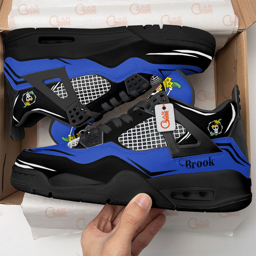 Brook Sneakers Anime Personalized Shoes MV1204 - Gear Anime