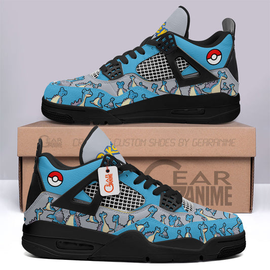 Pokemon Lapras J4 Sneakers Custom Anime Shoes MN3103 - Gear Anime