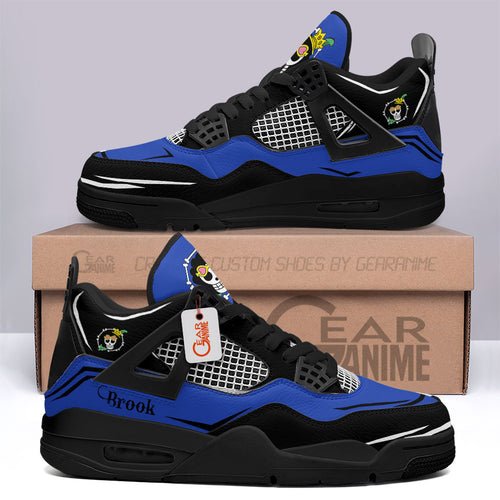 Brook Sneakers Anime Personalized Shoes MV1204 - Gear Anime