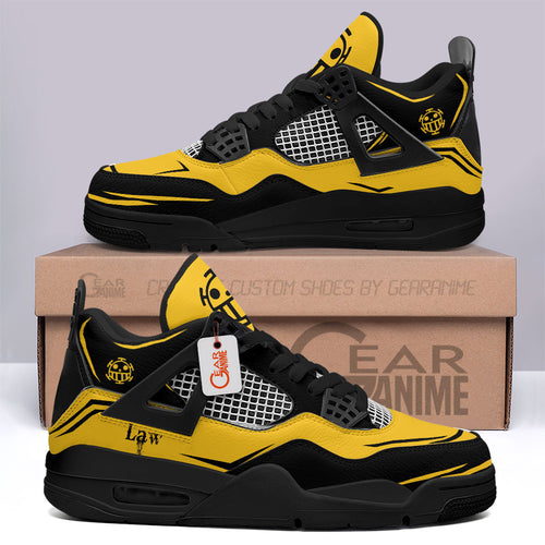 Trafalgar D. Law Sneakers Anime Personalized Shoes MV1204 - Gear Anime