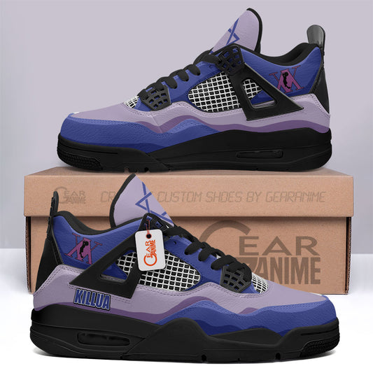 Killua Zoldyck Sneakers Anime Personalized Shoes MN2903 - Gear Anime