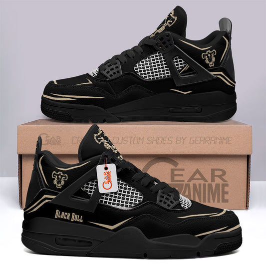 Black Bull Sneakers Anime Personalized Shoes MV1204 - Gear Anime