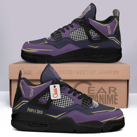 Purple Orca Sneakers Anime Personalized Shoes MV1204 - Gear Anime