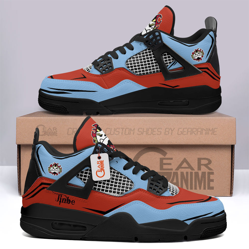 Jinbe Sneakers Anime Personalized Shoes MV1204 - Gear Anime