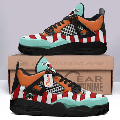 Buggy the Star Clown Sneakers Anime Personalized Shoes MN2903 - Gear Anime