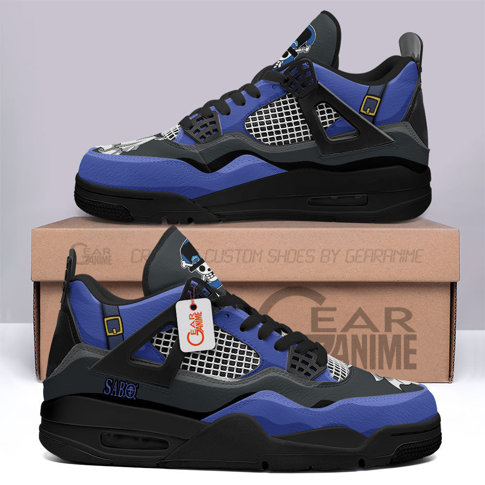 Sabo J4 Sneakers Anime Personalized Shoes MN2903 - Gear Anime