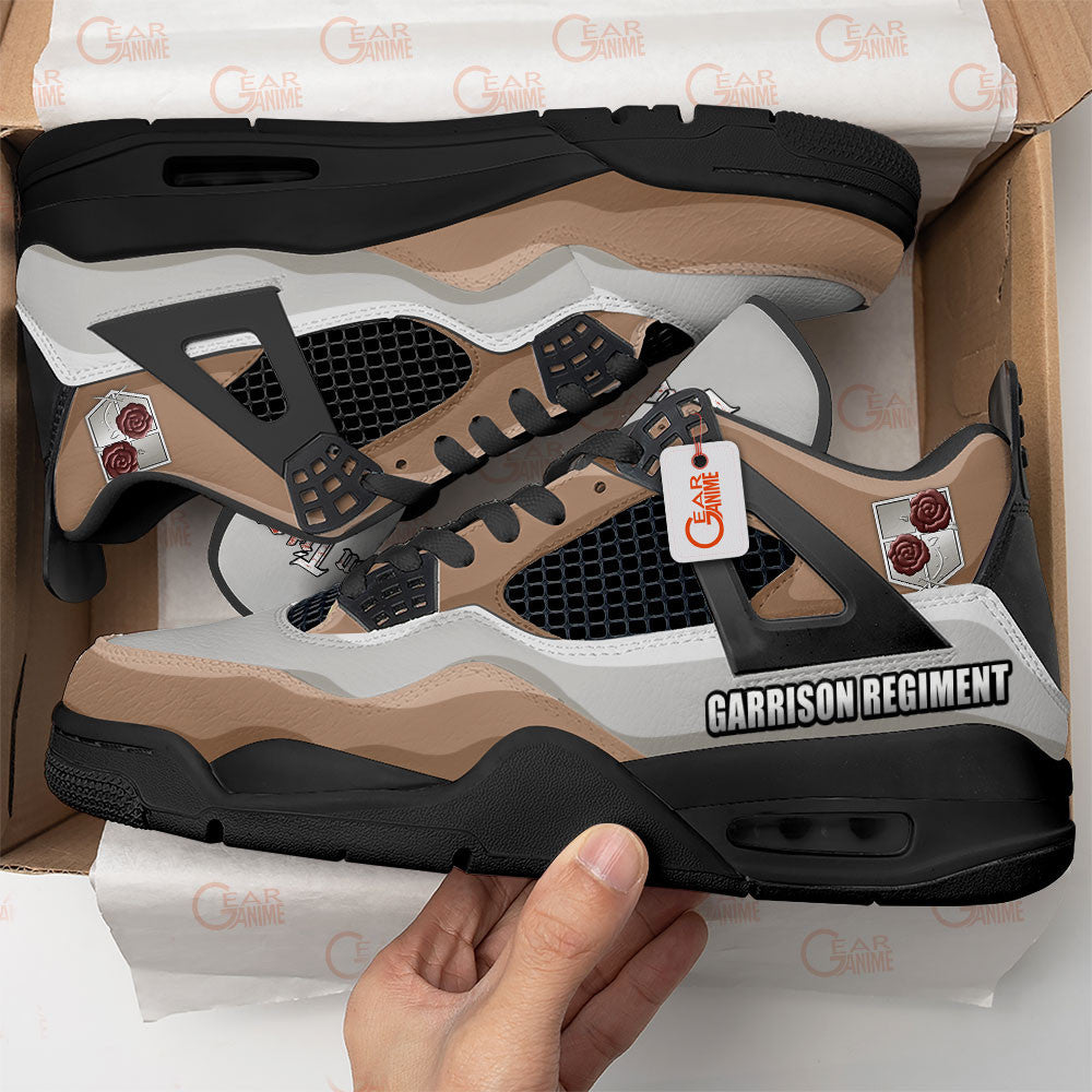 Garrison Regiment Anime Sneakers Custom Personalized Shoes MN2903 - Gear Anime