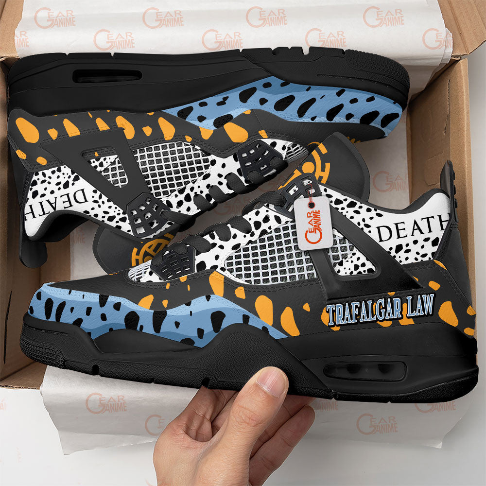 Trafalgar D. Law J4 Sneakers Anime Personalized Shoes MN2903 - Gear Anime