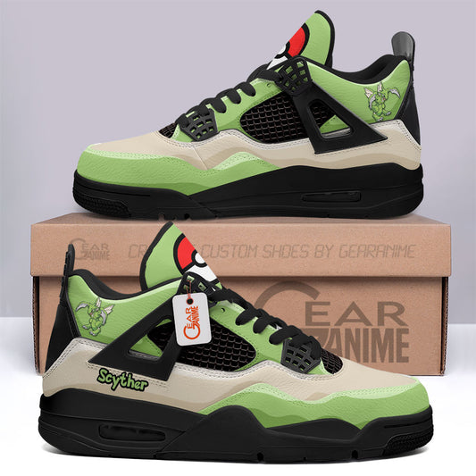 Scyther Anime Sneakers Custom Personalized Shoes MN2903 - Gear Anime