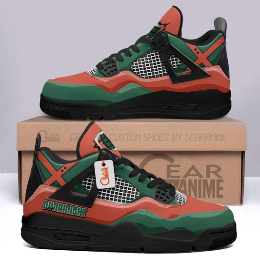Katsuki Bakugo J4 Sneakers MHA Anime Personalized Shoes MN2903 - Gear Anime