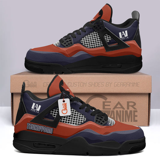 Fumikage Tokoyami J4 Sneakers MHA Anime Personalized Shoes MN2903 - Gear Anime