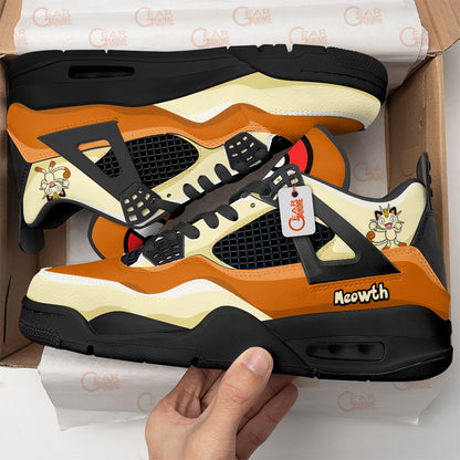 Meowth Anime Sneakers Custom Personalized Shoes MN2903 - Gear Anime