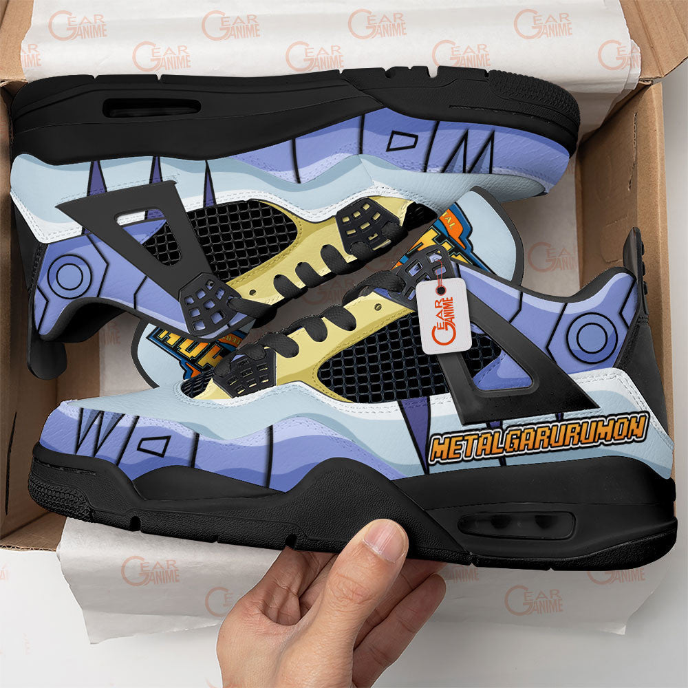 Metalgarurumon Anime Sneakers Digimon Custom Personalized Shoes MN2903 - Gear Anime