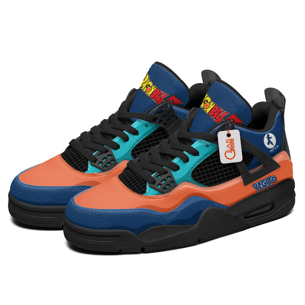 Vegito J4 Sneakers - Custom Anime Design